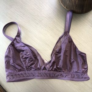 Set of 2 VS Bralettes purple & pink